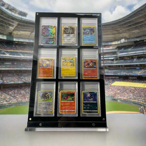 9-Slot PSA Slab Display Case