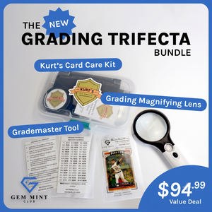 Grading Trifecta: Kurt's Card Care Kit, Magnifying Glass & Grademaster